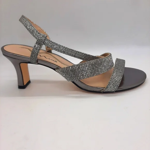 Nina | Shoes | Nina Silver Rhinestone Low Heel Formal Strappy Dress Shoes | Poshmark Nina | Shoes | Nina Silver Rhinestone Low Heel Formal Strappy Dress Shoes | Poshmark